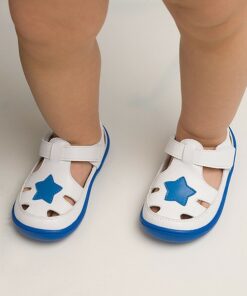 Little Blue Lamb, barefoot sandalky